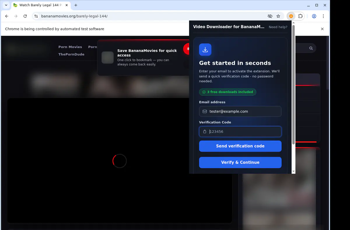 Bananamovies Video Downloader screenshot 4